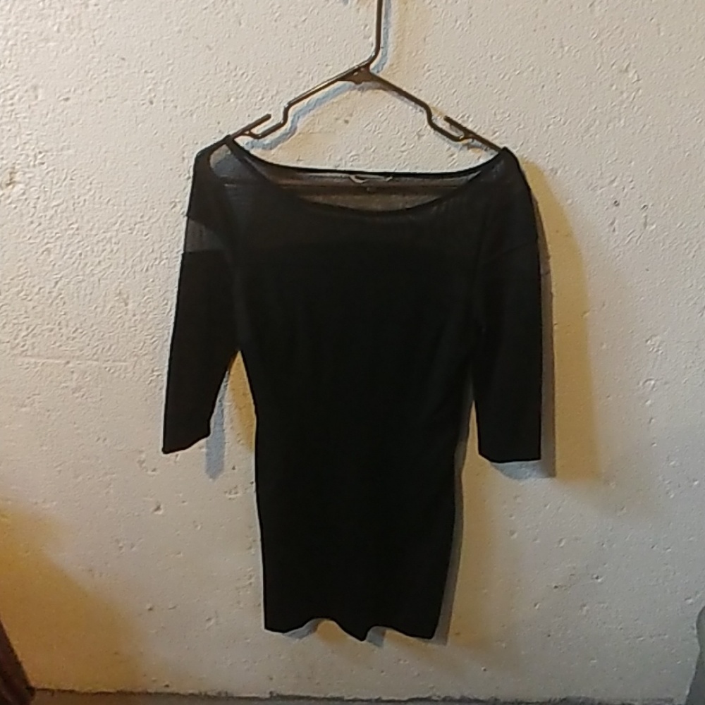 Sexy black spandex